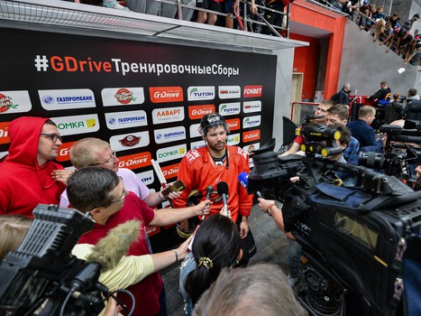 Открытая тренировка «Авангарда»