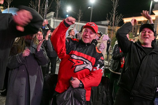 Фан-зона «Авангарда» в Городском саду
