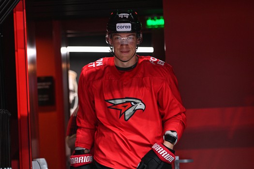 Первая ледовая тренировка «Авангарда»