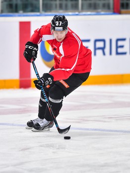 Раскатка "Авангарда" перед матчем с "Ладой"