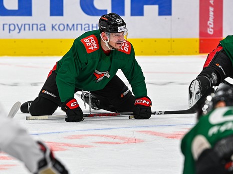 Открытая тренировка «Авангарда» перед вторым раундом плей-офф