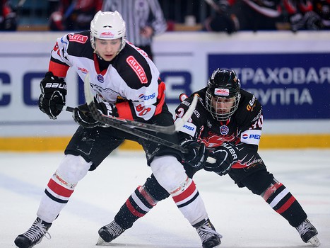 1/4 финала плей-офф МХЛ. Матч №3. "Омские Ястребы" - "Белые Медведи" 6:2