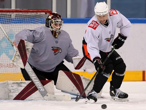 Тренировка «Авангарда» в Сочи