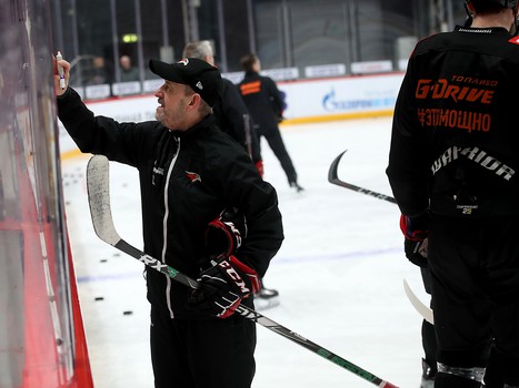 Открытая тренировка «Авангарда» перед стартом второго раунда плей-офф