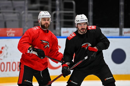 Раскатка «Авангарда» перед выездным матчем с ХК «Сочи»