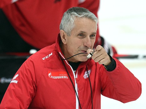 Раскатка "Авангарда" перед матчем с "Ак Барсом"