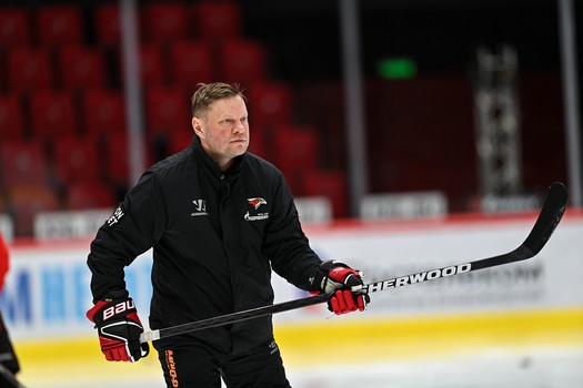 Раскатка «Авангарда» перед матчем с «Нефтехимиком»