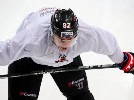 Раскатка «Авангарда» перед матчем с «Сибирью»