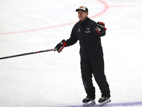 Тренировка «Авангарда» в Балашихе