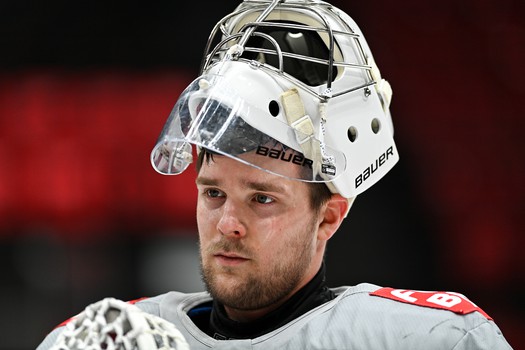 Тренировка «Авангарда» перед матчем с «Автомобилистом»