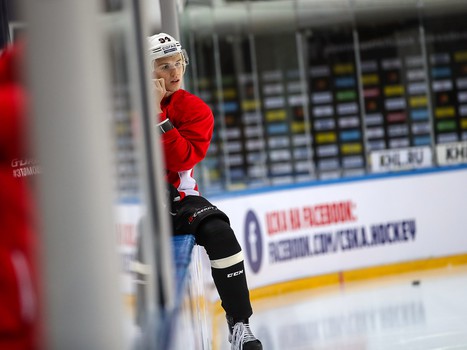 Раскатка «Авангарда» перед выездным матчем с ЦСКА