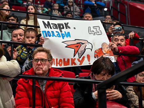 Открытая тренировка «Авангарда» перед плей-офф