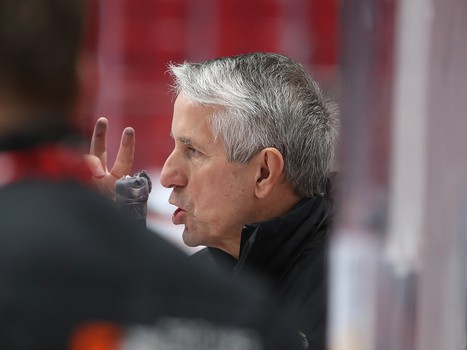 Раскатка «Авангарда» перед матчем с «Автомобилистом»