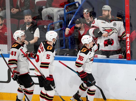 28.03.2021. 1/2 финала, 6 матч. «Металлург» - «Авангард» 1:5