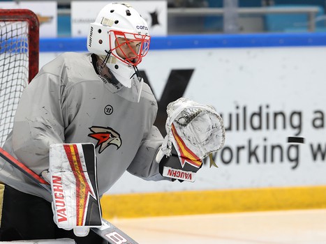 Тренировка «Авангарда» перед матчем в Нур-Султане