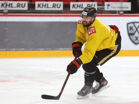 Раскатка «Авангарда» перед матчем с рижским «Динамо»