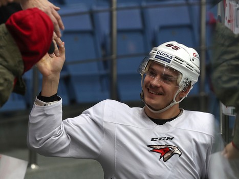 Открытая тренировка «Авангарда» для болельщиков и прессы перед финалом Кубка Гагарина