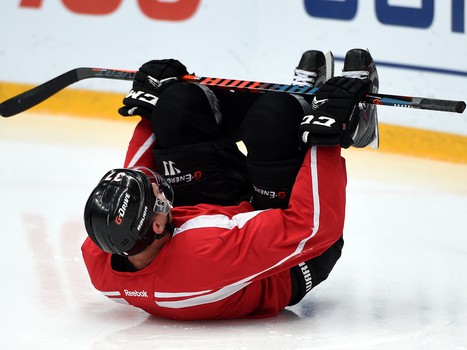 Раскатка "Авангарда" перед матчем с "Куньлунь Ред Стар"