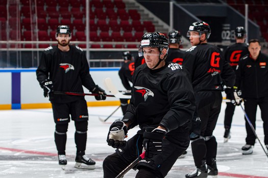 Тренировка «Авангарда» в Санкт-Петербурге