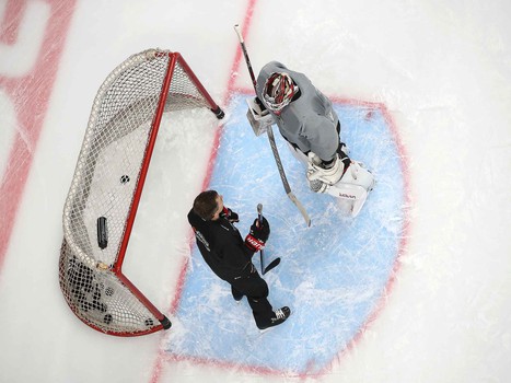 Открытая тренировка «Авангарда» для прессы и болельщиков