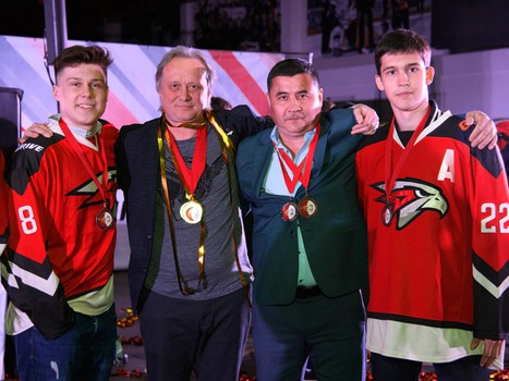 Церемония закрытия сезона в хоккейной школе «Авангард» и вручение Призов имени Л.Г. Киселева