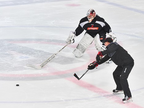 Тренировка "Авангарда" в Екатеринбурге