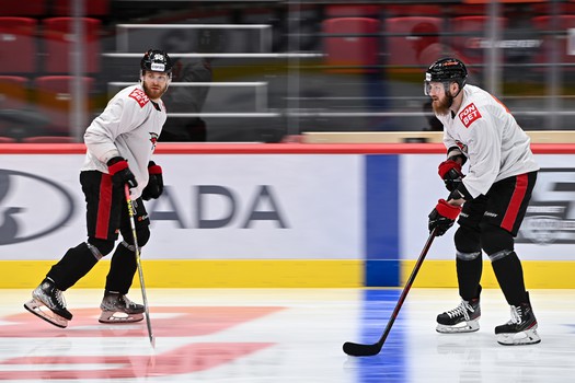 Тренировка «Авангарда» в Омске