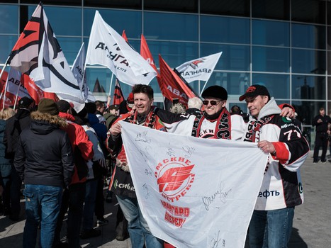 Выезд омских болельщиков в Астану на пятый матч серии «Барыс» - «Авангард»