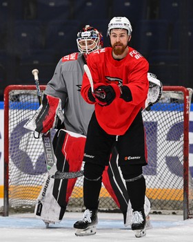 Раскатка «Авангарда» перед выездным матчем с ЦСКА