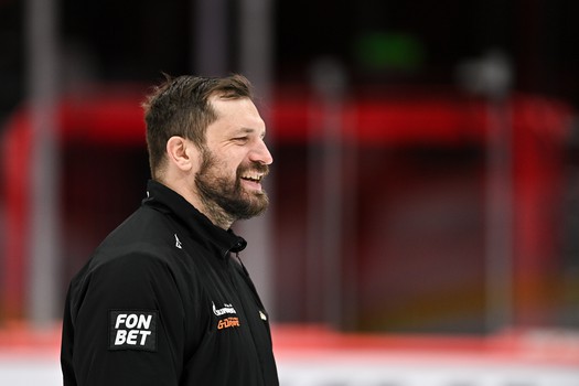 Раскатка «Авангарда» перед матчем с «Трактором»