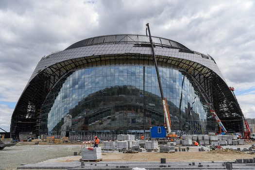 Техническая готовность Арены 80%