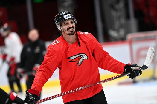 Раскатка «Авангарда» перед четвёртым матчем финала Востока с «Ак Барсом»