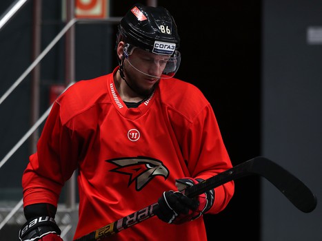 Раскатка «Авангарда» перед матчем с «Амуром»