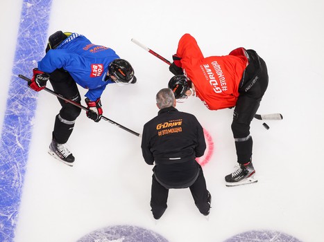 Раскатка «Авангарда» перед матчем с «Сочи»