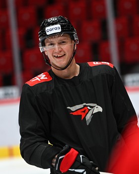 Раскатка «Авангарда» перед матчем с ЦСКА