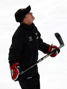 Раскатка «Авангарда» перед матчем с «Сибирью»