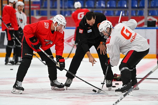 Раскатка «Авангарда» перед выездным матчем со «Спартаком»