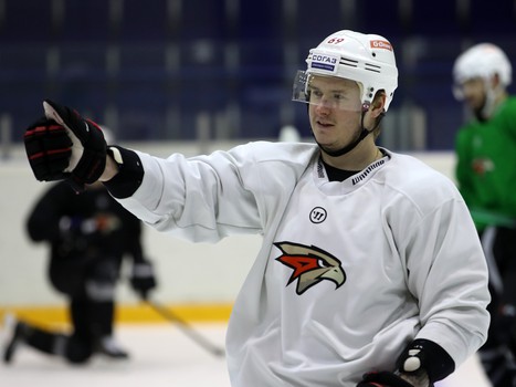 Раскатка «Авангарда» в Уфе перед третьим матчем серии с «Салаватом Юлаевым»