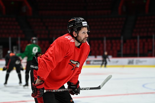 Раскатка «Авангарда» перед матчем с «Салаватом Юлаевым»