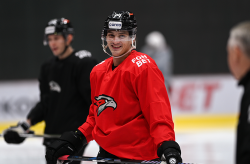 Раскатка «Авангарда» перед матчем с «Ак Барсом»