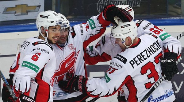 "Салават Юлаев" - "Авангард" 2:6. Все голы