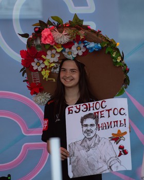 Наиль Якупов на вечеринке Буэнос Летос