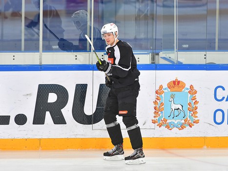 Раскатка "Авангарда" перед выездным матчем с "Ладой"