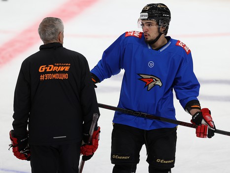 Раскатка «Авангарда» перед шестым матчем серии с «Металлургом»