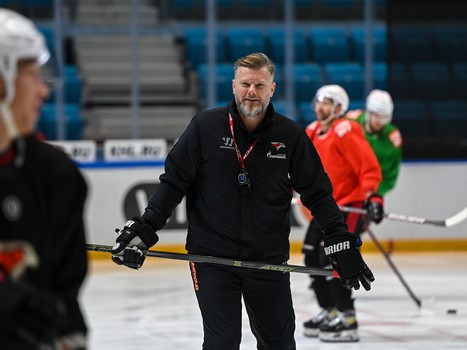 Раскатка «Авангарда» перед матчем в Нур-Султане