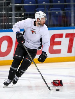 Раскатка «Авангарда» перед выездным матчем со «Спартаком»