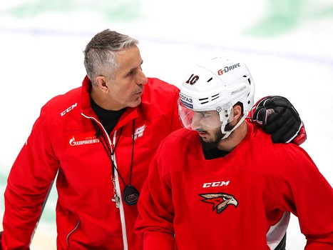 Раскатка «Авангарда» в Уфе перед четвертым матчем серии с «Салаватом Юлаевым»