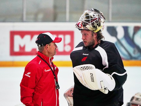 Первая тренировка Боба Хартли с "Авангардом"