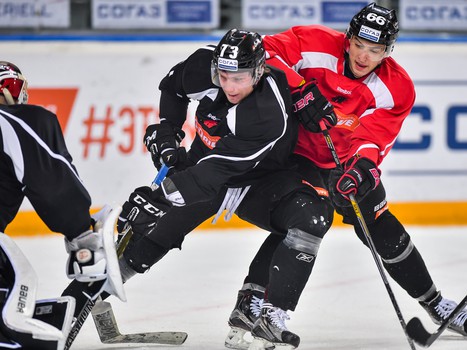 Открытая тренировка "Авангарда" для СМИ