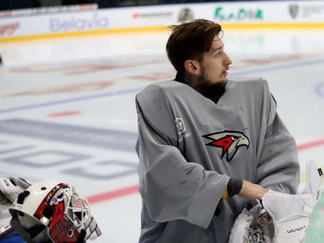 Раскатка «Авангарда» перед выездным матчем с минским «Динамо»